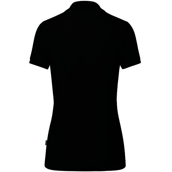 JAKO Damen Polo-Shirt Organic, schwarz, Gr.42
