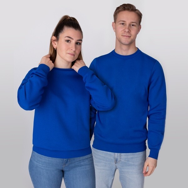 JAKO Sweat-Shirt Organic, royal, Gr.S
