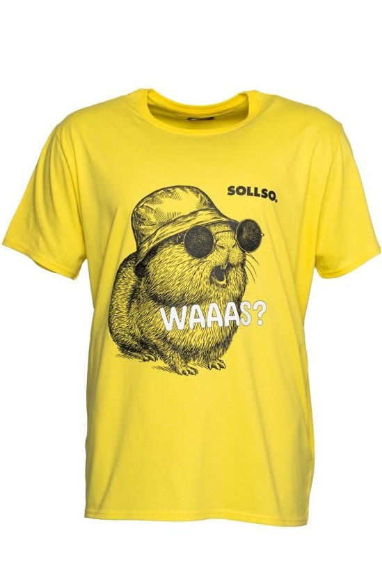 T-Shirt "Capybara" Summer Sun, by SOLLSO., Gr.M