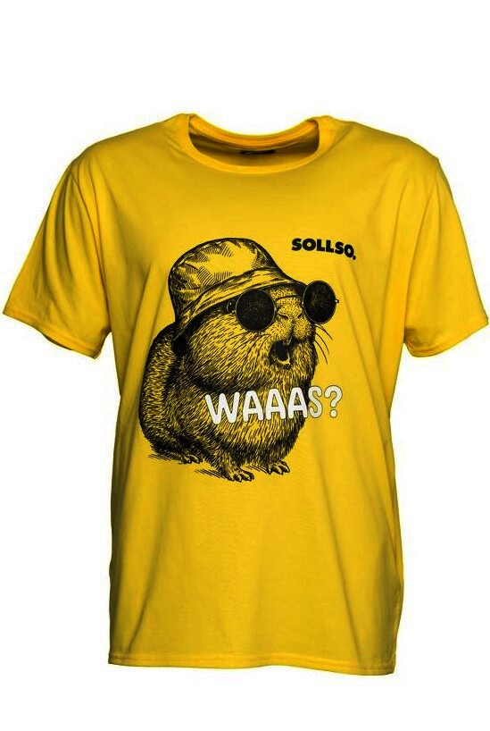 T-Shirt "Capybara" Summer Sun, by SOLLSO., Gr.M