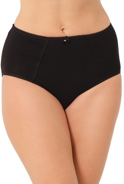 The Bakis Damen-Slip 2075, Schwarz, 3er-Pack, Gr.48/50