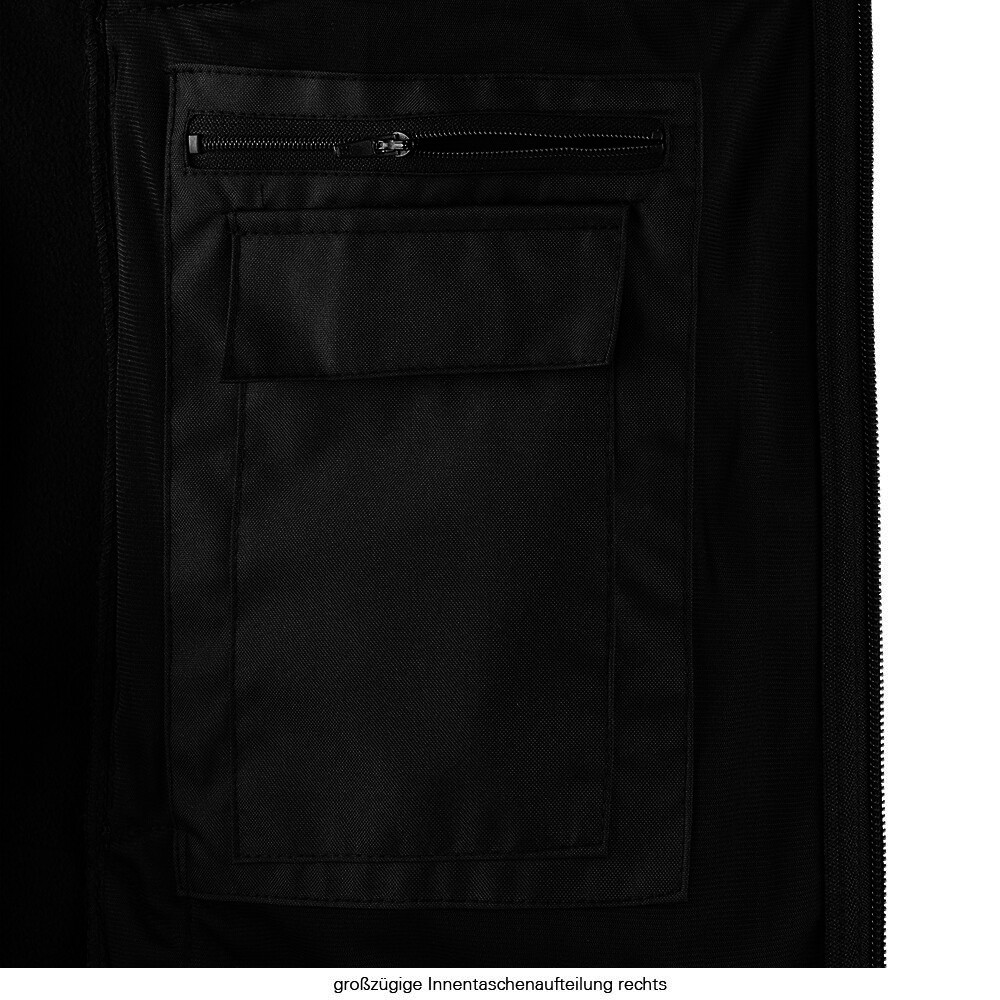Softshell-Jacke MONTANA, grau/schwarz, Gr.XS