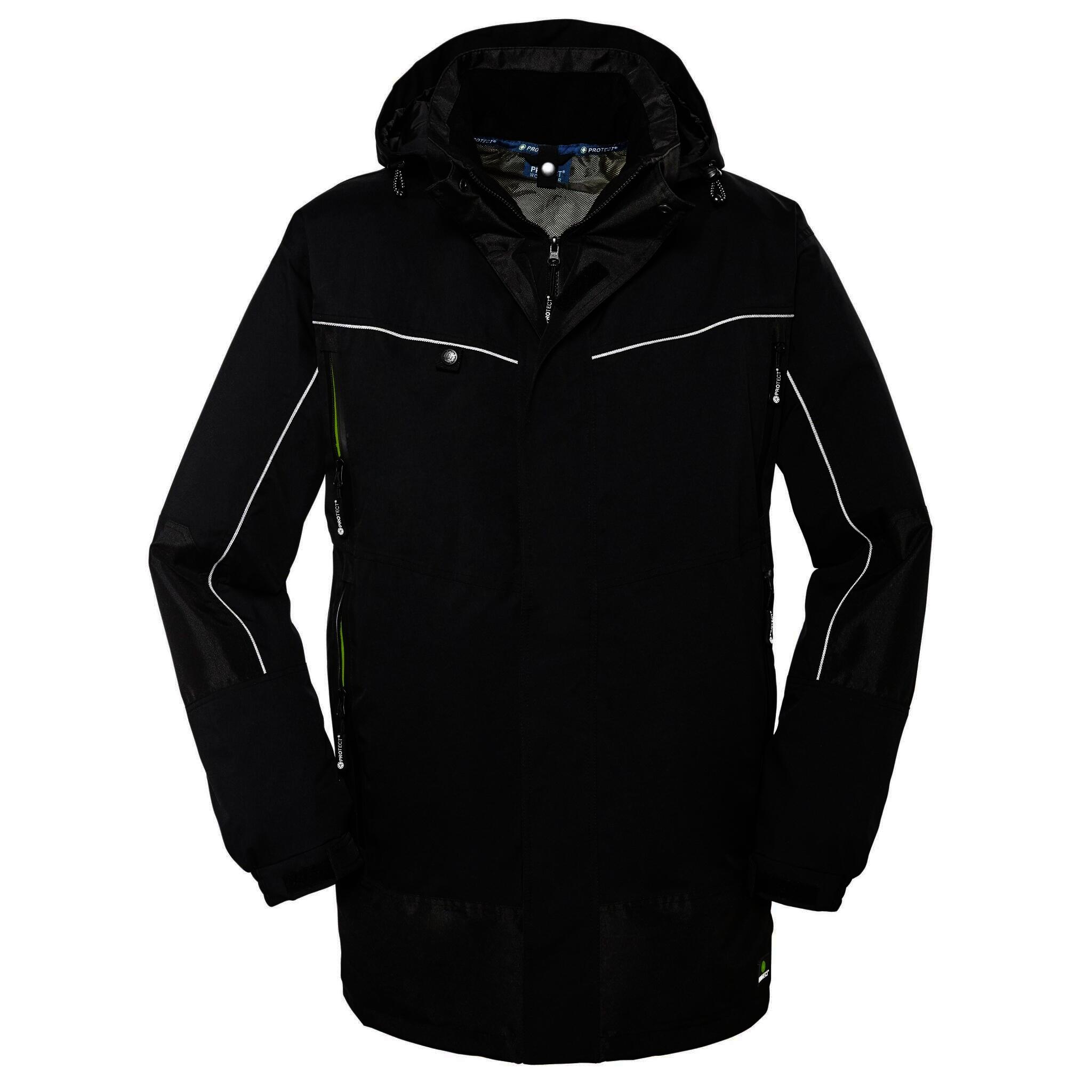 Wetterschutz-Jacke PHILLY schwarz, Gr.L