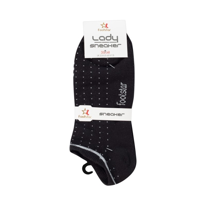 Damen Sneaker Socken 69312, Designmix, 2 x 4er-Pack, Gr.35/38