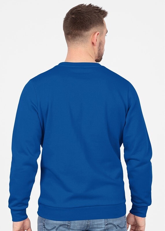 JAKO Sweat-Shirt Organic, royal, Gr.S