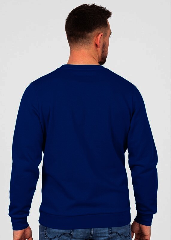 JAKO Sweat-Shirt Organic, royal, Gr.S