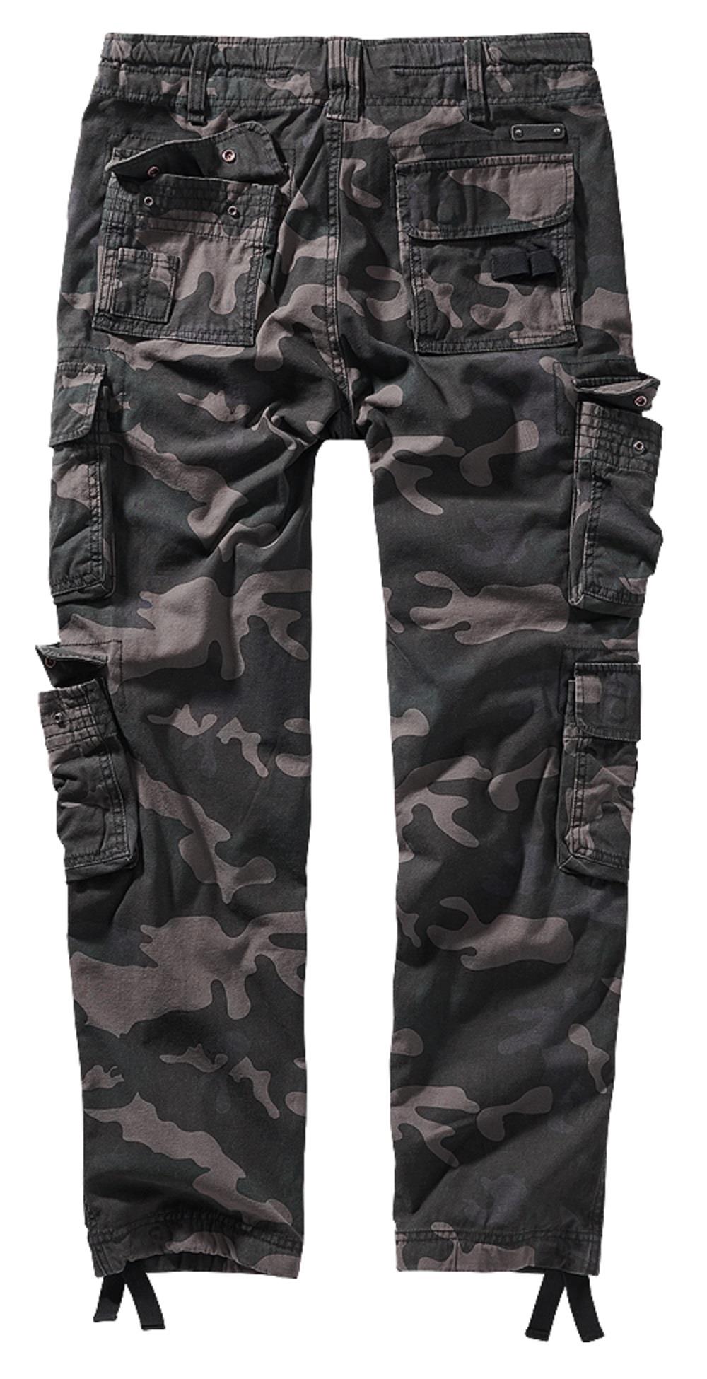 Brandit Pure Slim Fit Trouser, Farbe darkcamo, Größe L Brandit Pure Slim Fit Trouser, Farbe darkcamo, Größe L