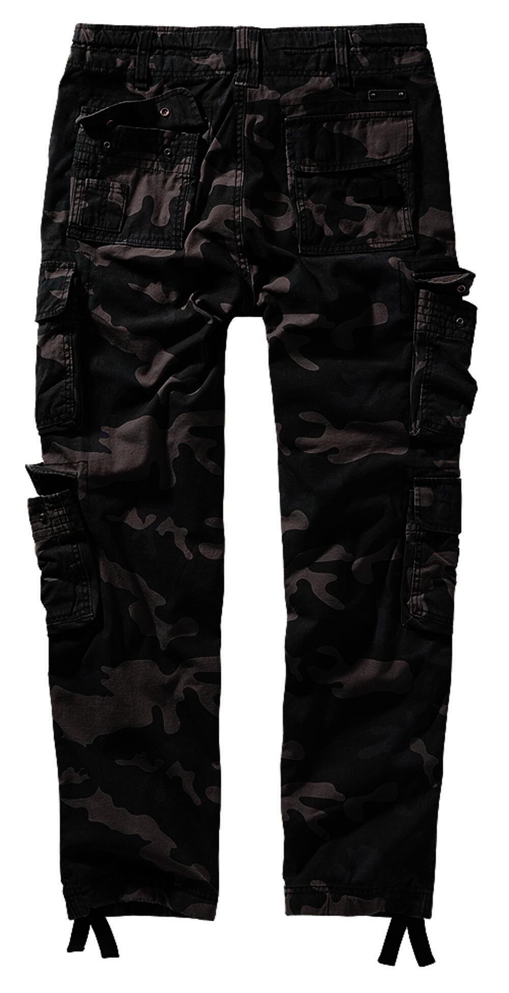 Brandit Pure Slim Fit Trouser, Farbe darkcamo, Größe XL