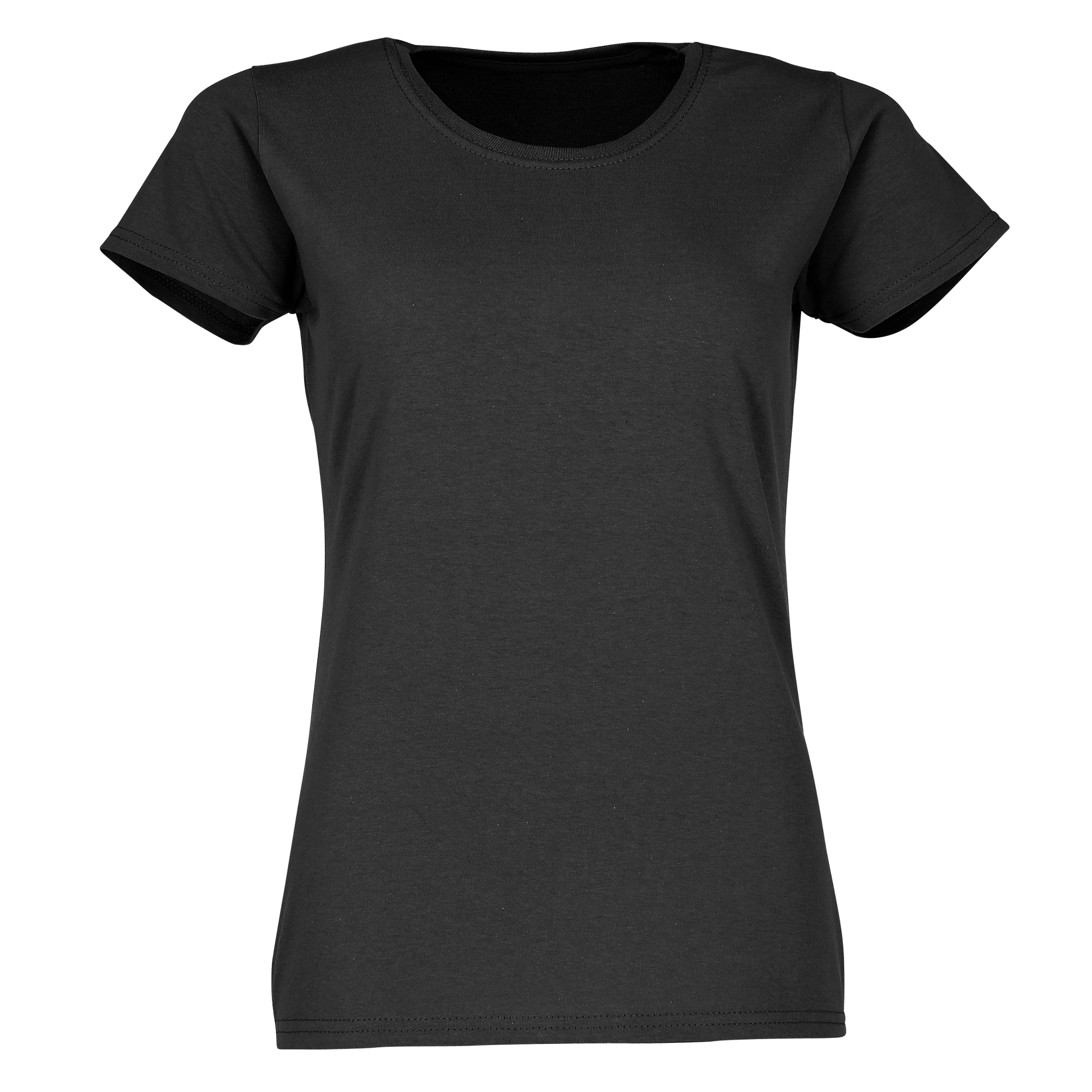 FRUIT OF THE LOOM  Valueweight Damen-T-Shirt, 10er-Pack, schwarz, Gr.XS