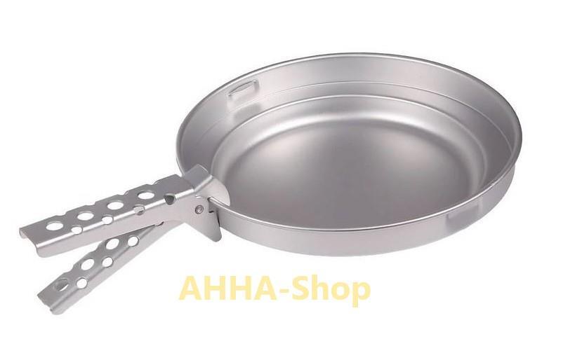 Koch-Set ALU (2 Töpfe, Pfanne, Kocher)