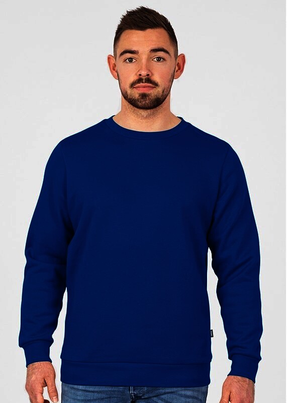 JAKO Sweat-Shirt Organic, royal, Gr.S