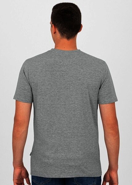 JAKO Herren T-Shirt Organic, hellgrau meliert, Gr.4XL